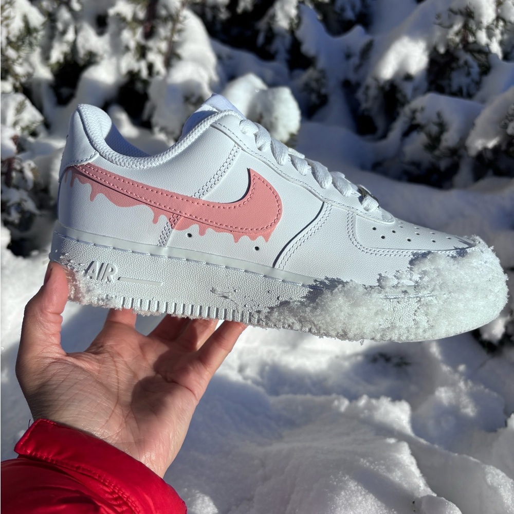 Nike Air Force 1 Low- ‘Pink Drip’ Custom